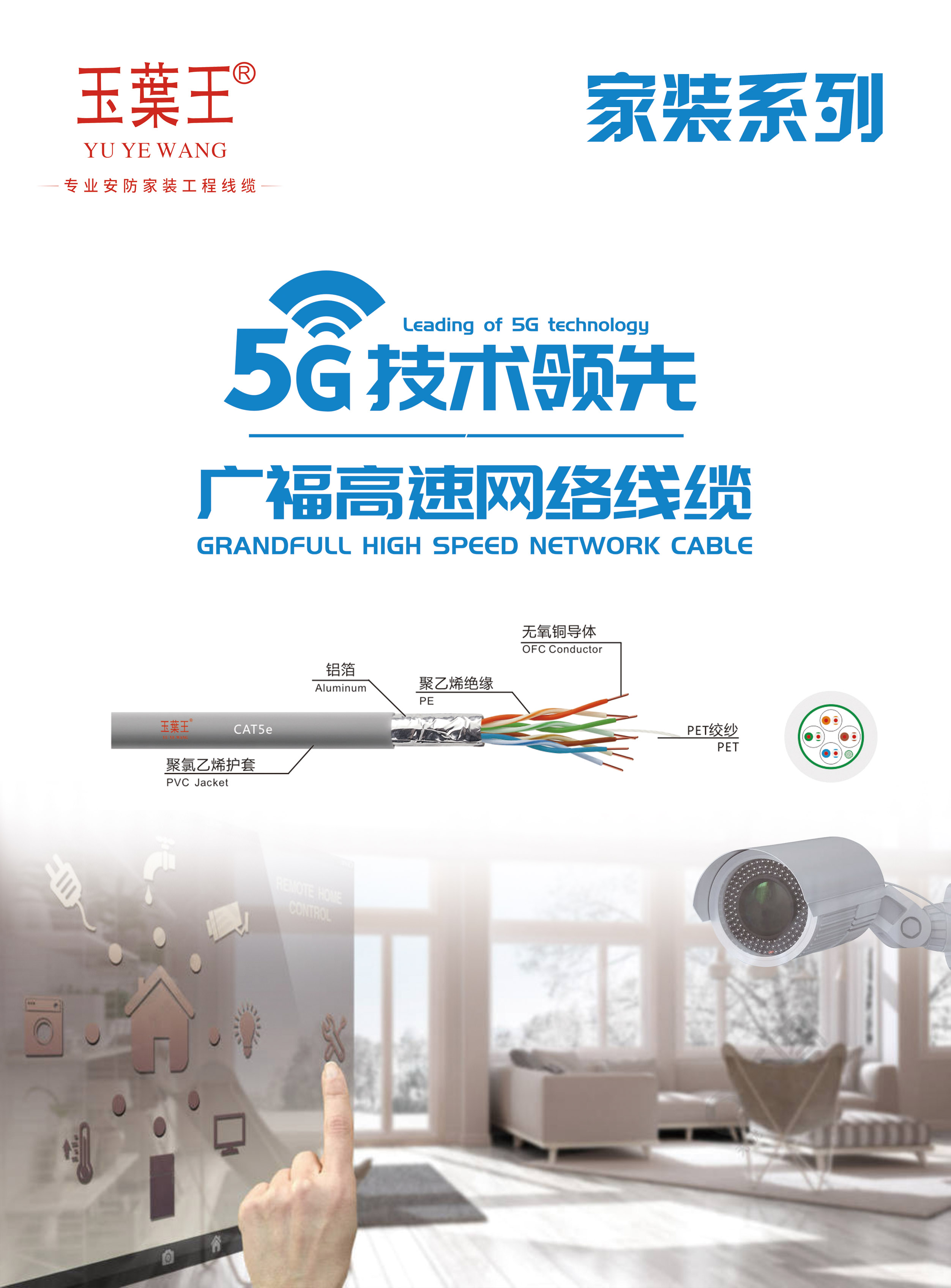 高速网络线缆-家装系列