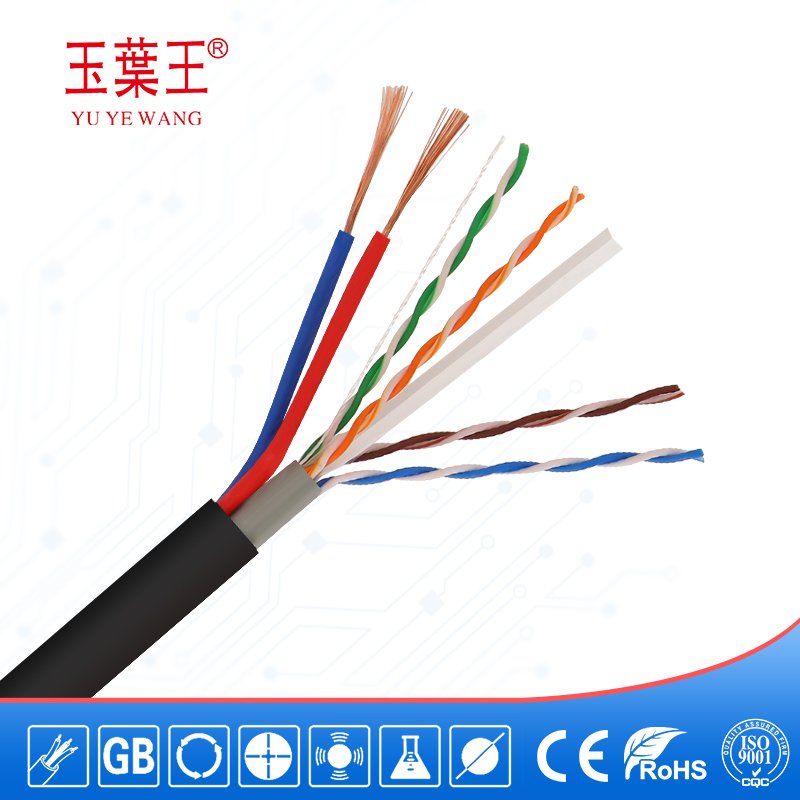 (中文) 六类网线+电源线